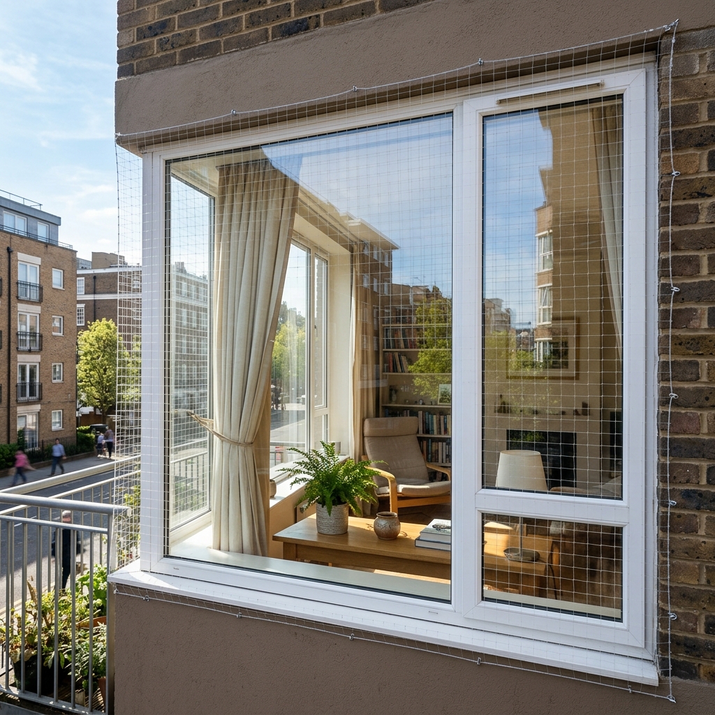 Window Pigeon Net installation in Vadapalani, Chennai